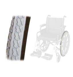 Pneu Arrière - 24'' x 1" Cranté Fin - Fauteuil Roulant Manuel 