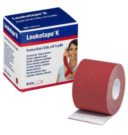 Bande Taping - Leukotape K - Rouge - 5m x 5cm