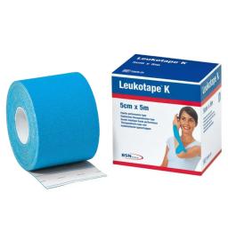 Bande Taping - Leukotape K - Bleu ciel - 5m x 5cm