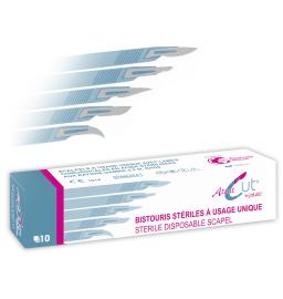 Bistouris Stériles Pré-Montés - Bte de 10 - AtoutCut by Joleti 