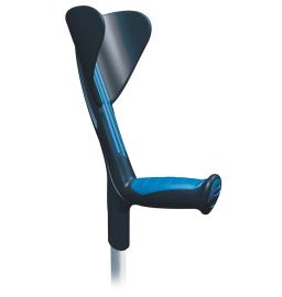 Canne Anglaise - Adulte - Avec Insert Bi-Matières - Advance Bleue 