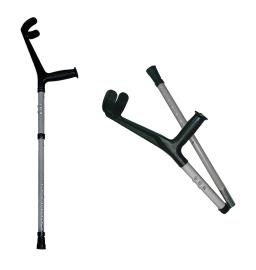 Canne Anglaise - Adulte - Pliante - IZP gris pastel 