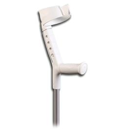 Canne Anglaise - Adulte - Appui Brachial Réglable et Croissant Articulé - Progress II 