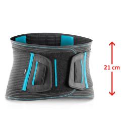 Ceinture Lombaire - Hauteur 21 cm  RENFORT - Noir 