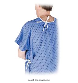 Chemise de malade modèle hospitalier  