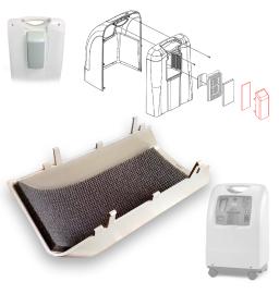 Chicane d'admission concentrateur oxygène Perfecto 2 