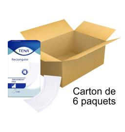 TENA Couches Droites Traversables - Maxi - x30 - Carton de 6 paquets