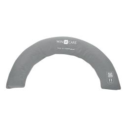 Coussin de Positionnement Demi-lune - 130 x 80 cm - Microfibres - Poz'In Form Plus Confort 