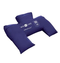 Coussin de Positionnement Semi fowler - 70 x 50 x 10 cm - Microbilles  Plus 