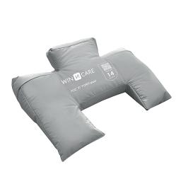 Coussin de Positionnement Semi fowler - 70x50x10CM - Microfibres - Poz'In Form Plus Confort 