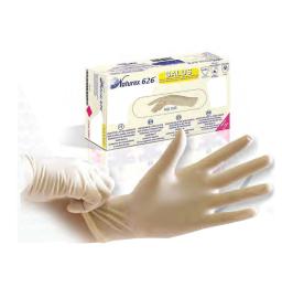Gants Latex - Non Poudrés - Naturex 626 Salus - Bte de 100 