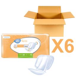 ID Form - Super - Long - Protections Anatomiques - 6 paquets de 21 - ONTEX