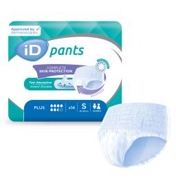 ID Pants Plus - Taille S - 8 paquets de 14 - ONTEX