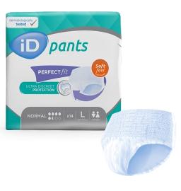 ID Pants Soft Feel - Normal - Taille L - 6 paquets de 14 - ONTEX