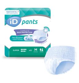 ID Pants Super - Taille M - 6 paquets de 12 - ONTEX