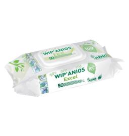 Lingettes de Désinfection - Wip'Anios Excel x50 