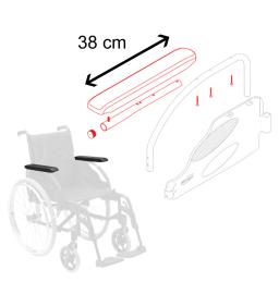 Kit Manchette acoudoir longue 38cm - avec Tube et Vis - Action 3ng 