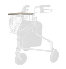 Plateau Plastique - pour Rollator 3 roues Delta TA39008 