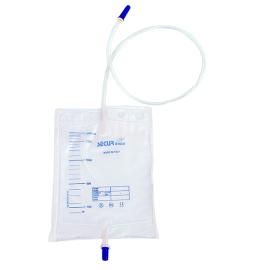 Poche à Urines 2L - Valve + Robinet 