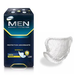 TENA Men - Niveau 2 - Medium - Paquet de 20