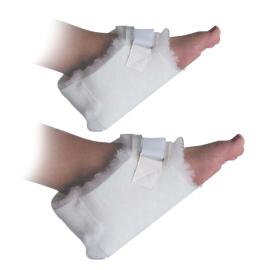 Talonnière Anti-Escarres - en Fourrure Synthétique - la Paire 