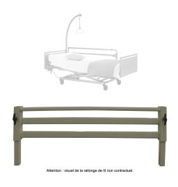 Rallonge 20 CM - Lit Euro 3000 - Largeur 90 cm - Bronze - HMS VILGO