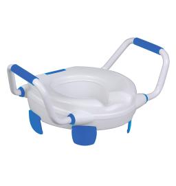 Rehausse WC Avec pattes de maintien et Accoudoirs - Clipper IV 