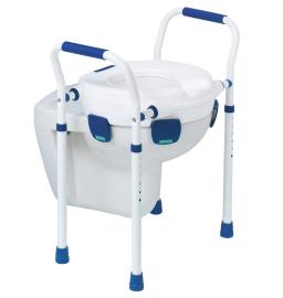 Rehausse WC Avec Cadre d'Appui et Abattant - Clipper VI 