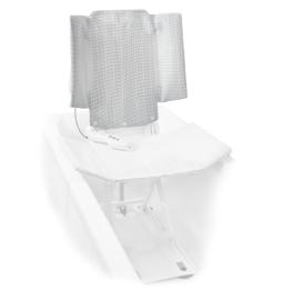 Revêtement Dossier avec Maintiens latéraux pour Siège de Bain Elevateur - Orca - Blanc 