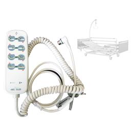 Télécommande - Lit médical Euro 4 fonctions - Moteur Dewert 