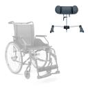 Appui-tête Multi-Positions Articulé pour Fauteuil Roulant Novo Light ou Alto Plus NV Confort 