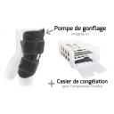 Attelle de Genou - Cryothérapie - Avec Casier congélation et Pack Froid FIRSTICE Combo PKS DFP 