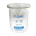 Bocal de récupération - pour poche jetable aspirateur trachéal 