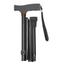 Canne Pliante - Poignée en T Bois - C43 