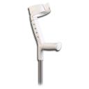 Canne Anglaise - Adulte - Appui Brachial Réglable et Croissant Articulé - Progress II 