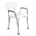 Chaise de douche - Avec accoudoirs - Hiva 