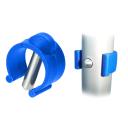Clip - pour canne 22 mm - Bleu 