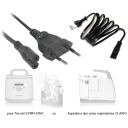 Cordon d'alimentation pour Tire-lait électrique Symphony ou aspirateur Clario 