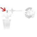 Coude de raccordement - Vacu-Aide 