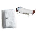 Pack de 3 Draps - pour Lit 90 cm - Blanc 