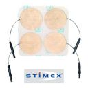 Electrodes Stimex - Ronde - Par 4 