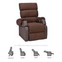 Fauteuil Releveur - 1 moteur - Cocoon Génération 1 - Marron 