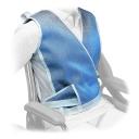 Gilet de maintien croisé pour fauteuil roulant ou lit 
