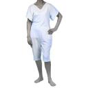 Grenouillère - Manches & Jambes Courtes - Sark Blanc 