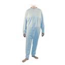 Grenouillère - Manches & Jambes Longues - Jersey Bleu 