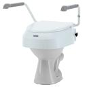Rehausse WC Ajustable Avec Abattant et Accoudoirs - AT900 