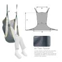 Sangle Hamac - avec Têtière - Lève-personne - Tissu  