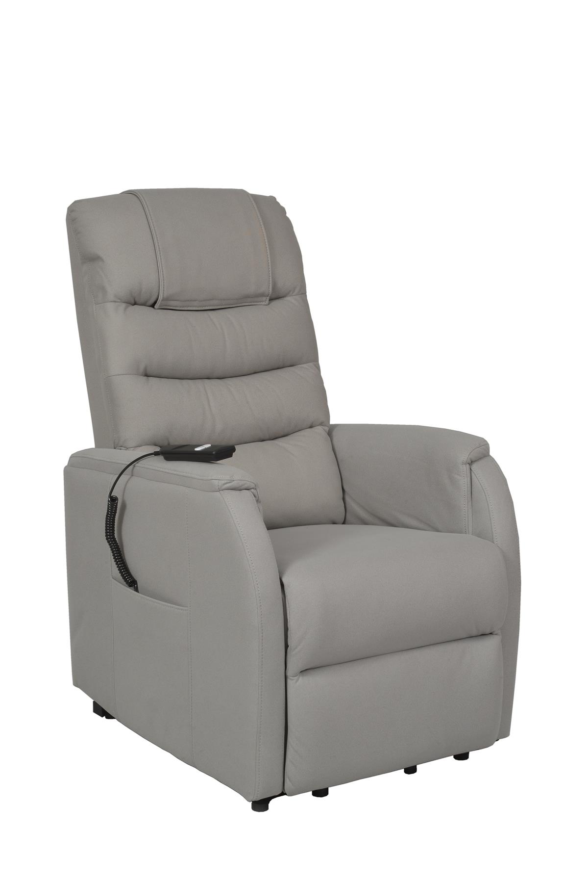 FAUTEUIL RELEVEUR 2 MOTEUR FORMENTERA GRIS CLAIR