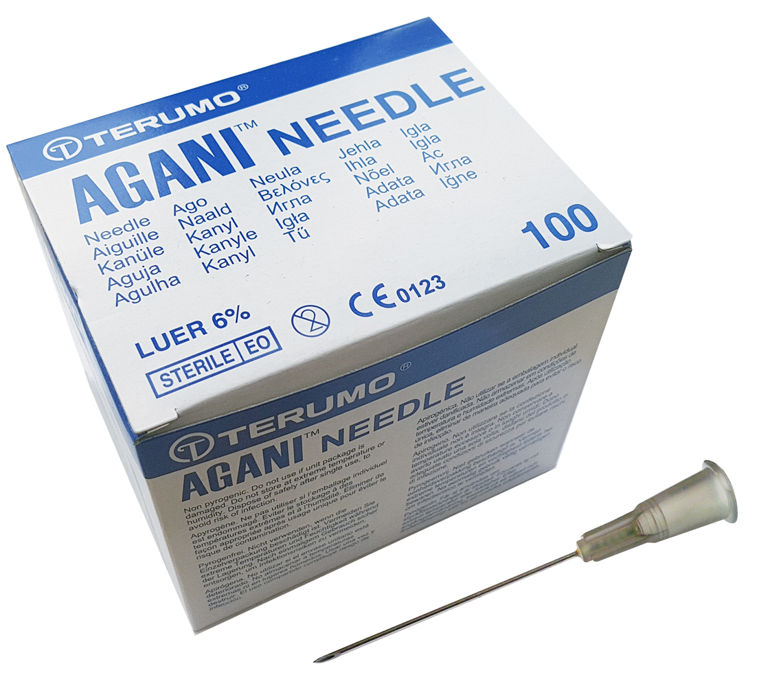 Aiguilles Agani - 27G 3/4 - Grise - Bte 100 