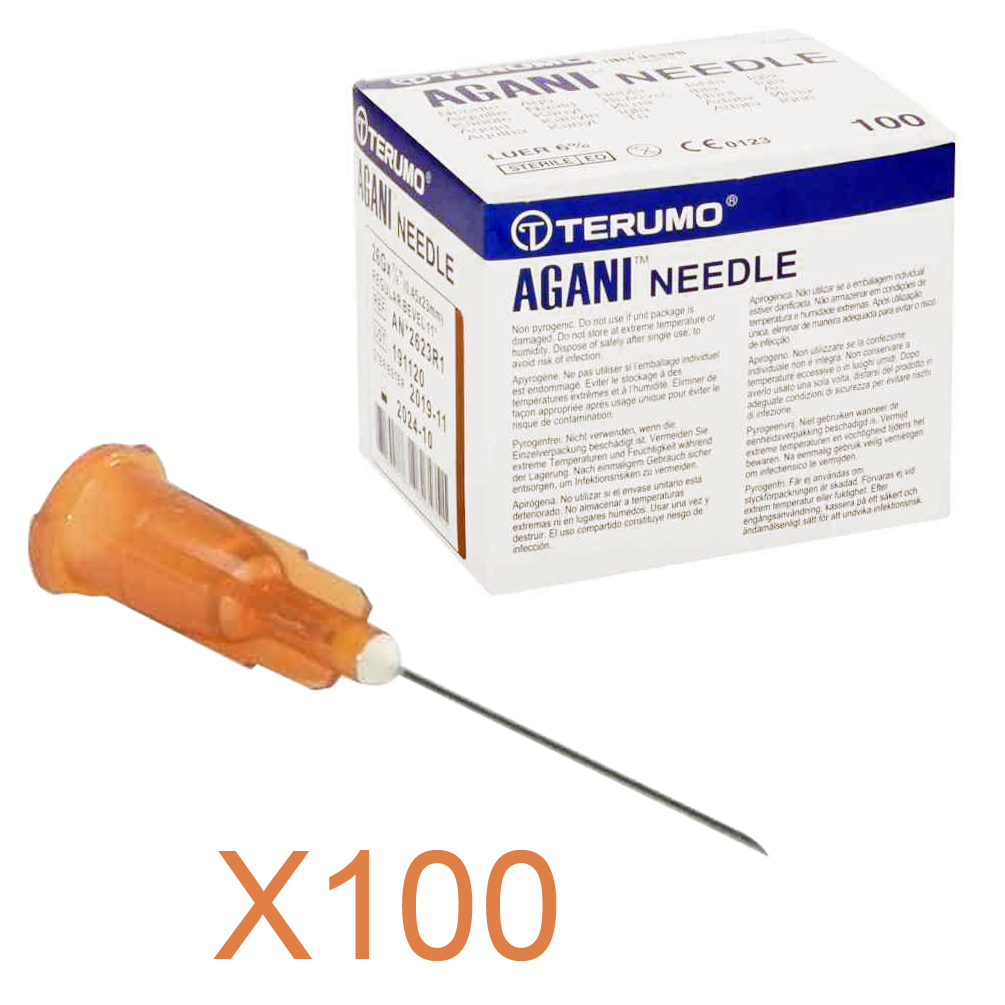 Aiguilles Agani - 26G - Marron - Bte 100 